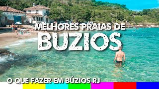 O que fazer em Búzios RJ Melhores Praias [upl. by Ennovahc267]