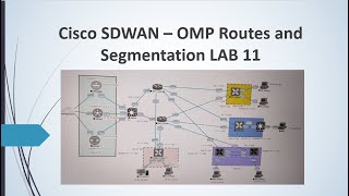 Cisco SDWAN OMP Routes Lab  How OMP Routes works  Lab 11 viptela sdwan ciscosdwan cisco [upl. by Grefer]