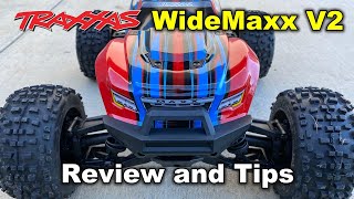 Traxxas WideMaxx V2 review [upl. by Verine]