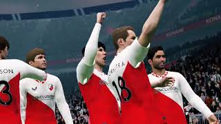 FC Utrecht vs Botafogo dan Royal Antwerp FC vs Los Angles Galaxy pes 2017 FC24 [upl. by Pillihp]