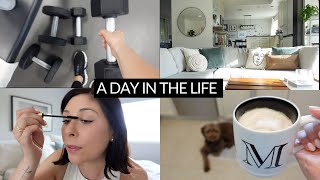 VLOG Realistic Day In My Life  SelfCare Weights Refresh Home Decor Makeup  Beauty Routines [upl. by Airal]