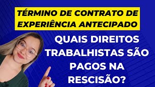 18 PERGUNTAS SOBRE O CONTRATO DE EXPERIÊNCIA I com respostas [upl. by Aidnama445]