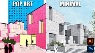 1 Project amp 2 Visualizations Pop Art  Minimal  in Architecture [upl. by Cissiee127]