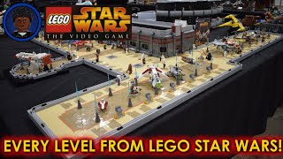 We Built EVERY Level from LEGO Star Wars The Video Game [upl. by Rhyner987]