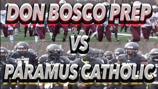 13 Paramus Catholic NJ vs Don Bosco Prep NJ  NJ Playoffs UTR Highlight Mix [upl. by Luthanen]