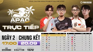 🏆VL PGS 2024 2 APAC CHUNG KẾT  NGÀY 2 🇻🇳 CES 🇻🇳 AGG 🇻🇳 TE 🇻🇳 RS 🇹🇭 DAY 🇹🇭 T5 🇹🇭 TEM [upl. by Nim]