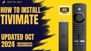 How To Install TiviMate On Your Firestick amp Android  UPDATED OCT 2024 VERSION [upl. by Namref211]