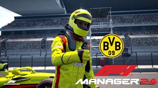 F1 Manager 2024 Part 25 Hülkenberg sichert ums die ersten Punkte [upl. by Furlong837]