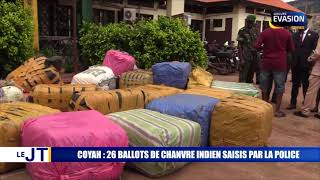 COYAH 26 BALLOTS DE CHANVRE INDIEN SAISIS PAR LA POLICE [upl. by Acireh]