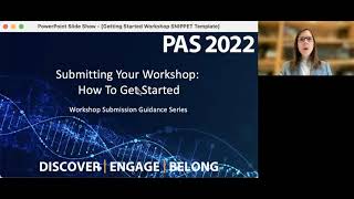 Getting Started PAS Workshop Webinar [upl. by Emirej]