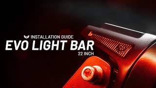 Installation Guide  EVO Light Bar [upl. by Hsac756]