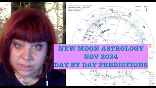 NEW MOON ASTROLOGY OF NOV 2024 DAY BY DAY PREDICTIONS ANCIENT ASTROLOGY [upl. by Siri643]