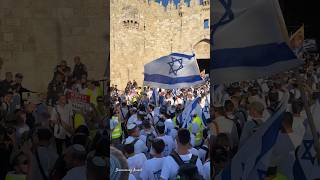 Jerusalem Day The Israeli Dance of FlagsIsrael 2024 [upl. by Tubb284]