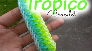 Tropico Bracelet Loom  How To [upl. by Jehoash524]