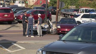 Scranton officer injured after motorcycle crash [upl. by Jessen300]