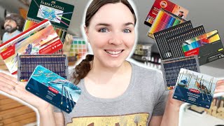 Ultimate Watercolor Pencil Showdown Comparing 6 Popular Pencils [upl. by Marlene]