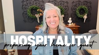 HOSPITALITY  WHAT I DO TO PREPARE MY HOME FOR GUEST [upl. by Nylrem]