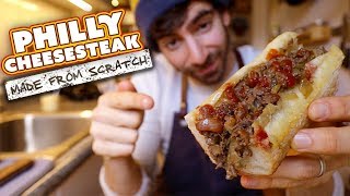 Dear SortedFood This is a REAL Philly Cheesesteak [upl. by Enylrac]