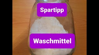 Spartipp  Waschmittel selber machen [upl. by Britni]