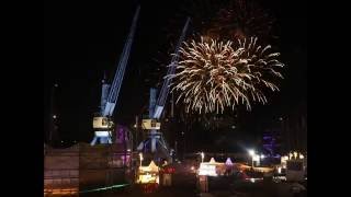 Hanse Sail Rostock DAS FEUERWERK [upl. by Bonne841]