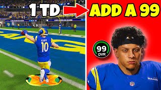 Score A Touchdown  Add A 99 Overall To The Rams [upl. by Raddatz]