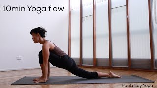 10min Yoga Flow Sequence [upl. by Wilow]