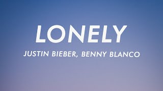 Justin Bieber amp benny blanco  Lonely Lyrics [upl. by Anaher]