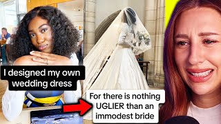 tiktok wedding drama that has me clutching my pearls  REACTION [upl. by Agretha145]