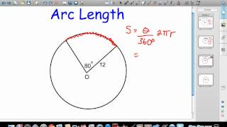 Area of a Sector and Arc Length [upl. by Akili]