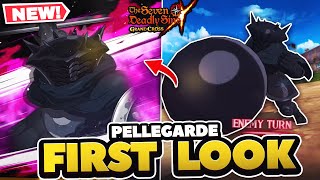 FIRST LOOK PELLEGARDE New Animations ARE FIRE  Seven Deadly Sins Grand Cross [upl. by Eedyaj]