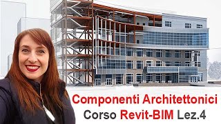 Come modellare muri solai e infissi in Revit  Lez 4 corso RevitBIM online [upl. by Eivlys]