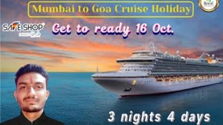 cordela cruise mumbai to goa mumbaitogoa goa mumbai cruise cordela cruise mstorda goatrip [upl. by Nyladnohr560]