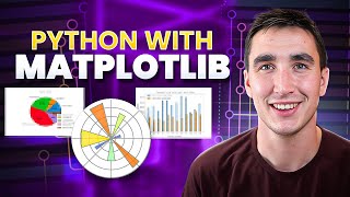 Intro to Data Visualization in Python with Matplotlib line graph bar chart title labels size [upl. by Hunger]