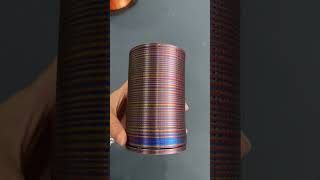 3D Printed SelfLowering Slinky 3dprinting 3dfilament [upl. by Marvin]