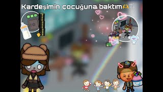 Kardeşimin çocuğuna baktım😭 [upl. by Rabjohn669]