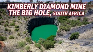 The Giant Holes Kimberly Diamond Mine The Big Hole South Africa Vendora [upl. by Lelia]