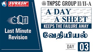 TNPSC GROUPIIIIA  PYQ  CHEMISTRY  DAY03  One Line Questions  Suresh IAS Academy [upl. by Attecnoc]