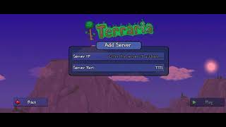 terraria server with free items server with commands [upl. by Morrie]