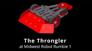 The Throngler at Midwest Robot Rumble 1  Combat Robotics Tournament [upl. by Ced]