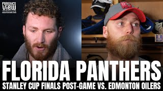 Matthew Tkachuk amp Sam Bennett Respond to Edmonton Oilers Forcing Game 6 in Stanley Cup Finals [upl. by Bertold]