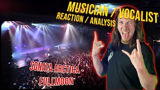 Sonata Arctica  FullMoon LIVE Reaction amp Analysis  Musician and Vocalist Reacts [upl. by Ettedo]