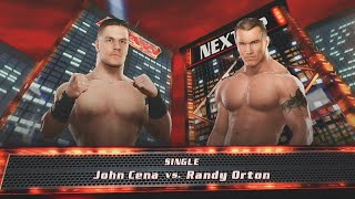 Full Match 2008 Raw John Cena Vs Randy Orton  Smackdown Vs Raw 2009 PS3  WWE SVR 2009 PS3 [upl. by Aryajay]