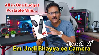 SJCAM C300 Budget Action Camera for everyone 😱 Unboxing in Telugu [upl. by Zehc]