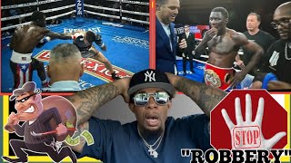 TERRIBLE BREAKING 🥊 NEWS RICHARDSON HITCHINS BEATS THE BRAKES OFF PARO amp JUDGES ATTEMPT ROBBERY [upl. by Enreval]