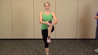 Dynamic Warmup Exercises  How to perform Knee to Chest Stretch [upl. by Aala]