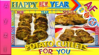 Tasty Potato cutlassRecipe by Ayzi food’s [upl. by Aihsenad283]