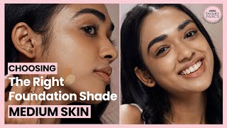 Foundation Guide for Medium Skin  How To Choose The Correct Foundation Shade  Nykaa Beauty Basics [upl. by Uis]