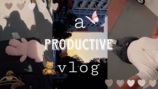 June hol productive vlog 🌷 EAE poly tours  wing stop  study [upl. by Alra227]