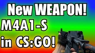 CSGO  M4A1S Overview  NEW WEAPON [upl. by Anehsat]