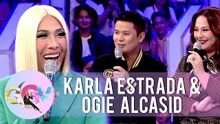 Ogie and Karla open up about Vice and Ions exchange of quotI love yousquot  GGV [upl. by Bouldon]